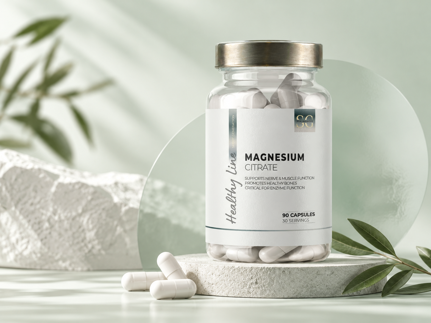 Sport Generation Magnesium Citrate, 90 капсул